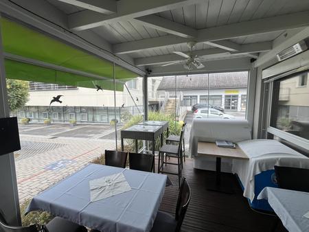 Seitenwand/Fix/Schiebeglasverglasung vom Wintergarten ca. 3x9 m mit 3 Schiebe/2 Fixelemente