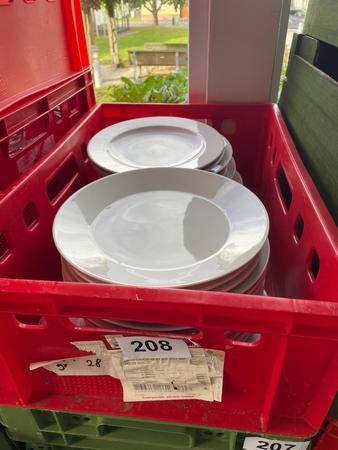 30 Stk. Fleischteller, rund, DM 25cm