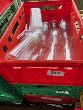 9 Stk. Wasserkrge, 0.25L und 1L