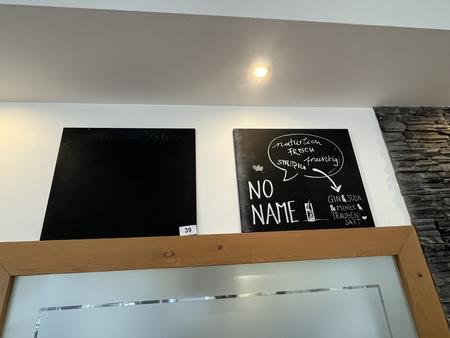 2 Stck Kreidetafeln 50/50 cm