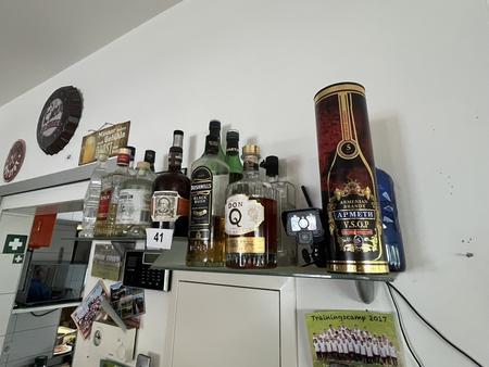 Glas Designer Wandregal ca. 80 cm