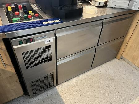 Khlpult steckerfertig 152/70/90 cm 4 Laden , Sumpf