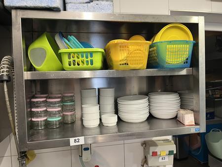 Edelstahl Hngeschrank ca. 100/60 cm