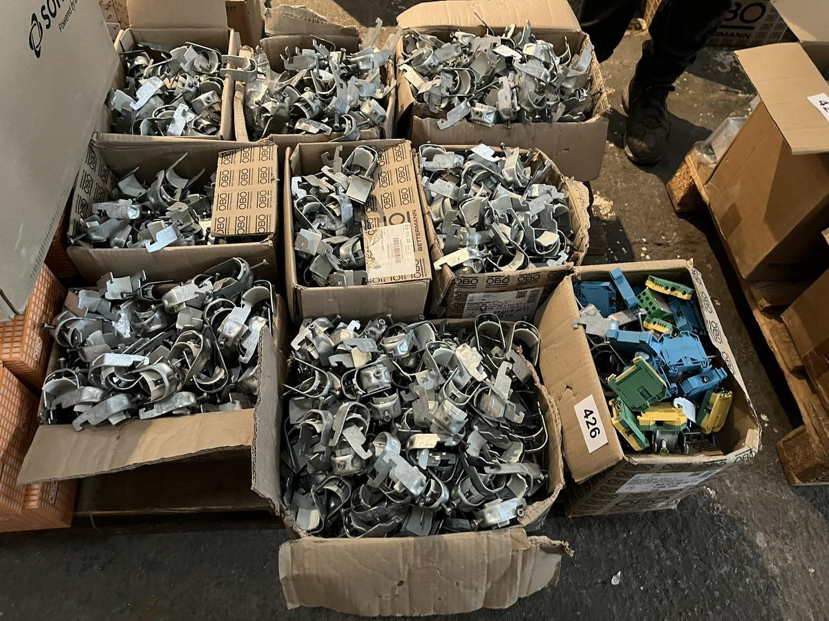 1 Palette OBO Montagezubehör - Bügelschellen 34/40