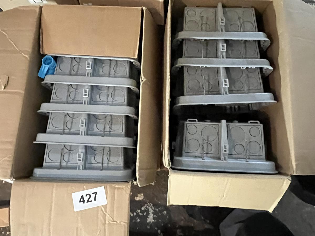 2 Karton 10 Stück Elektro-,Einbauverteiler