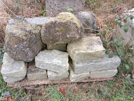 1 Palette Natursteine