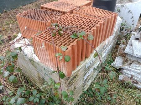 1 Palette Ziegel gemischt