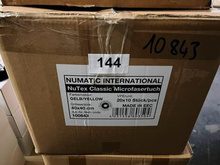 200 Stk. Mikrofasertücher, 40x40cm 200 Stk. Mikrofasertücher, 40x40cm