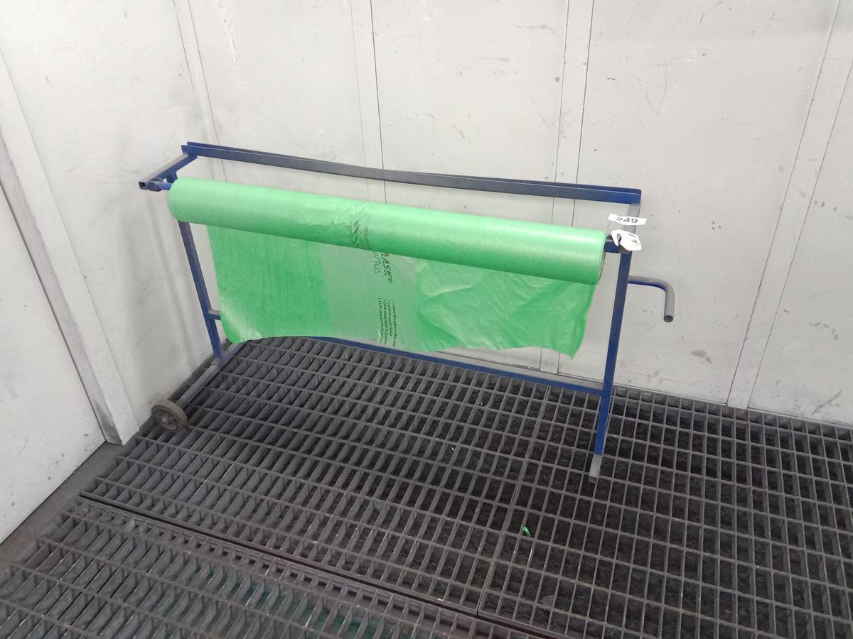 Folienabspulgerät plus 1 Rolle neue Folie im Karton