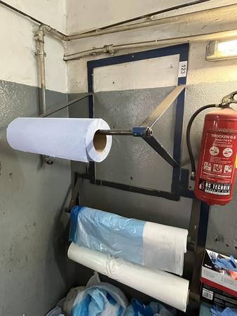 Papier-, Folienabspulgerät Papier-, Folienabspulgerät