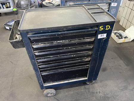 Gedore Werkzeugwagen bestück mit Handwerkzeugen Gedore Werkzeugwagen bestück mit Handwerkzeugen