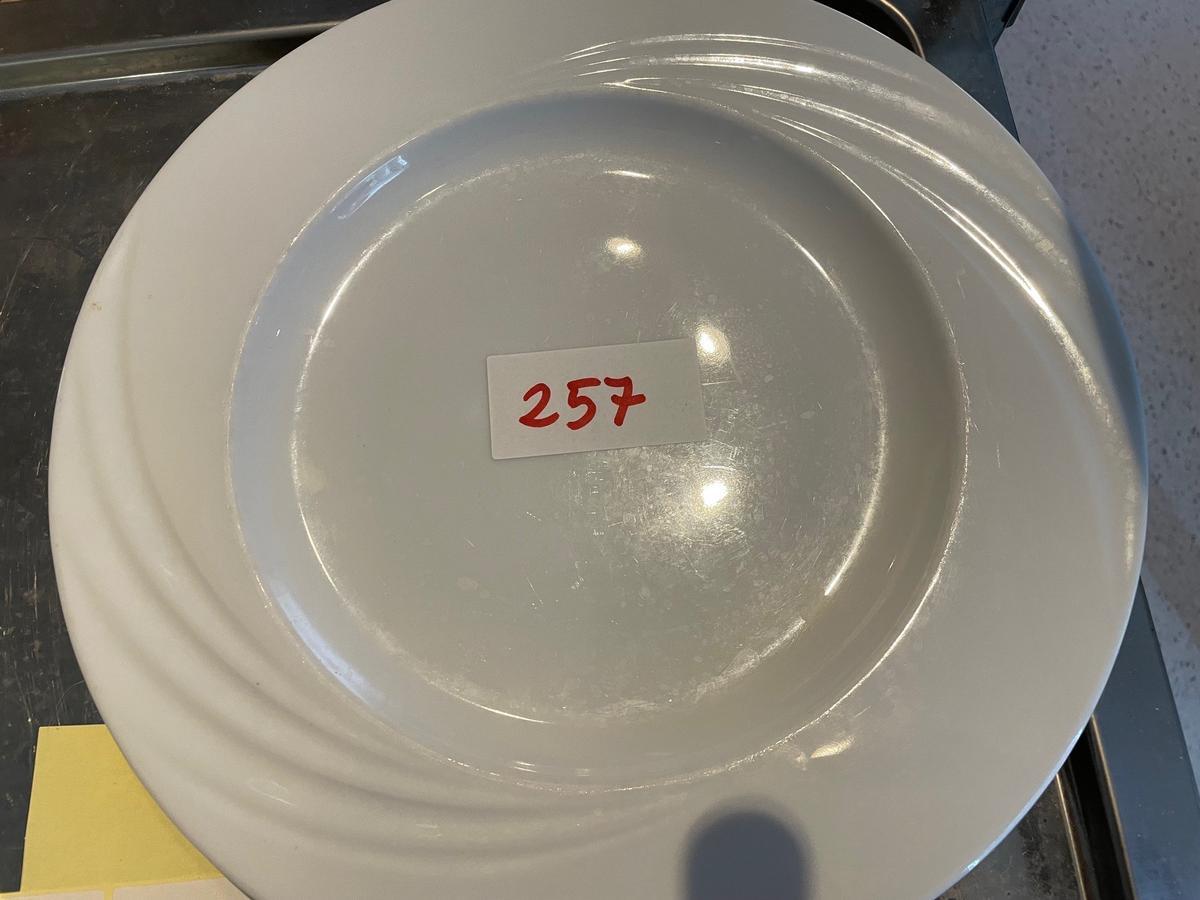 34 Stk. Teller weiß, DM 30cm