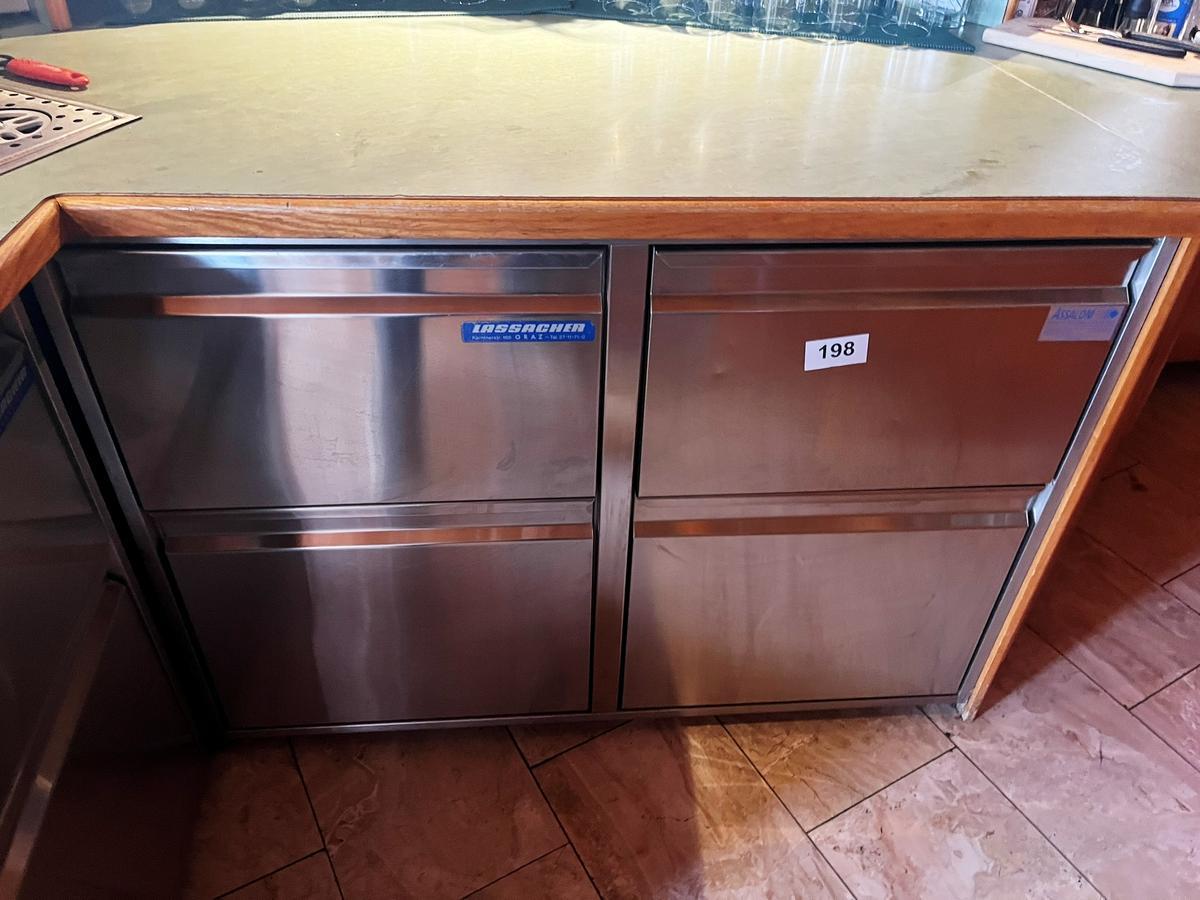 Edelstahl K&uuml;hlpult 4 Laden ca.115/85 cm - externe K&uuml;hlung?d=2025-12-15 03:51:32