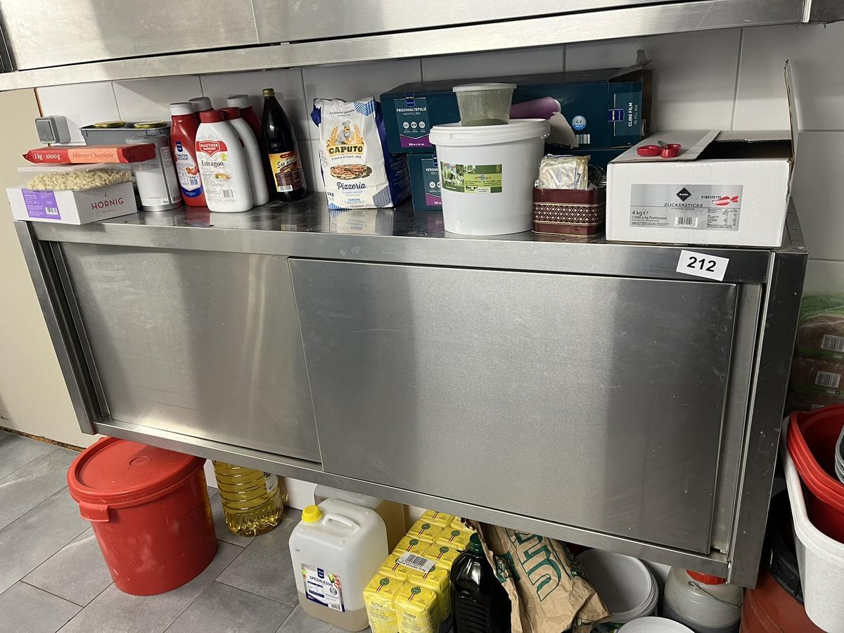 Edelstahl H&auml;ngeschrank mit Fachebene ca. 180/40/65 cm?d=2025-12-15 03:51:51