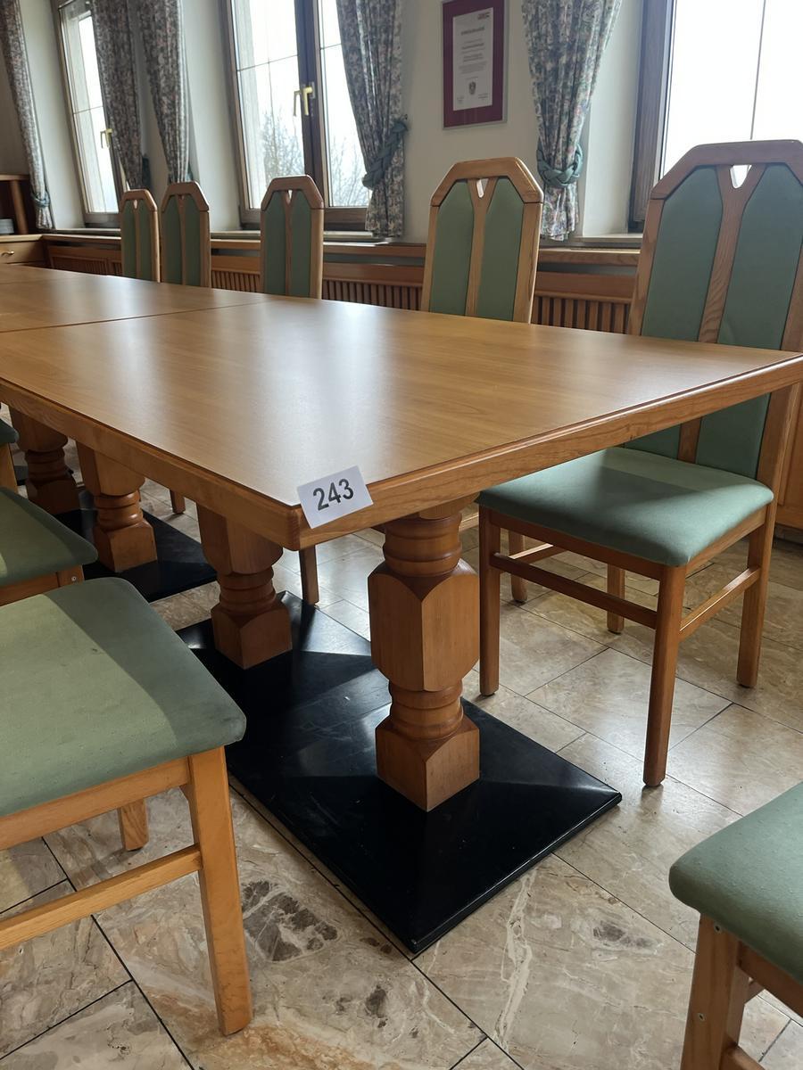 5 Stück Gastrotische ca. 130/90 cm