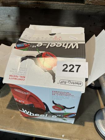 Whell E V 2 Durchgangsprüfgerät , farbiksneu Whell E V 2 Durchgangsprüfgerät , farbiksneu