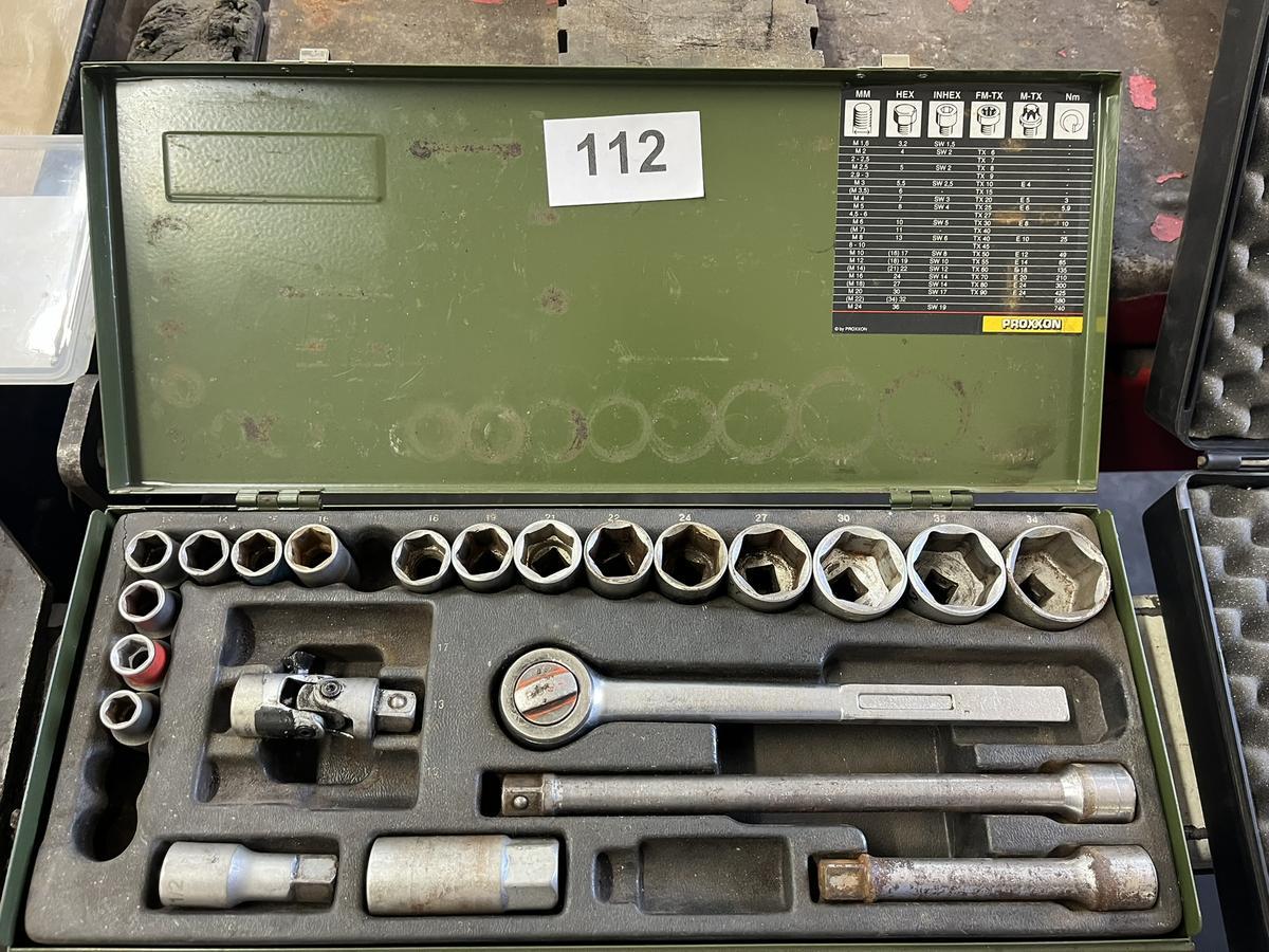 Proxxon Nussensatz Profi in Kassette