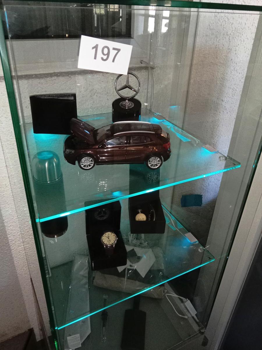 Glas-, Ausstellungsvitrine ohne Inhalt ca. 50/50/150 cm beleuchtet?d=2025-12-18 07:48:56