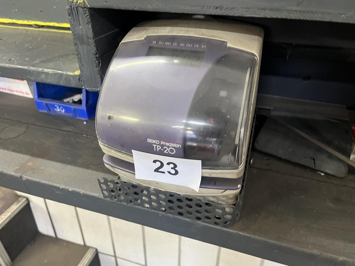 SEICO Stempeluhr TP 20
