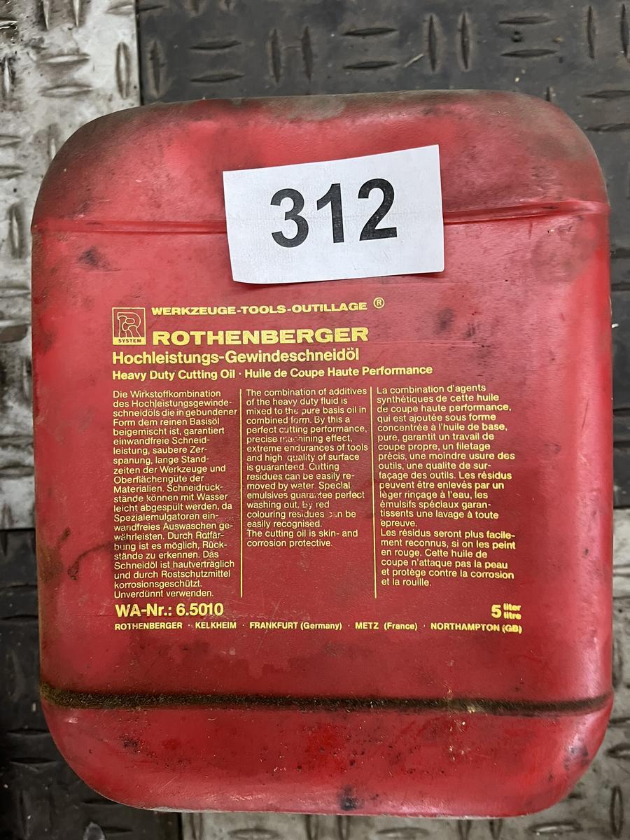 Rothenberger Gewindeschneid&ouml;l - 1 Kanister