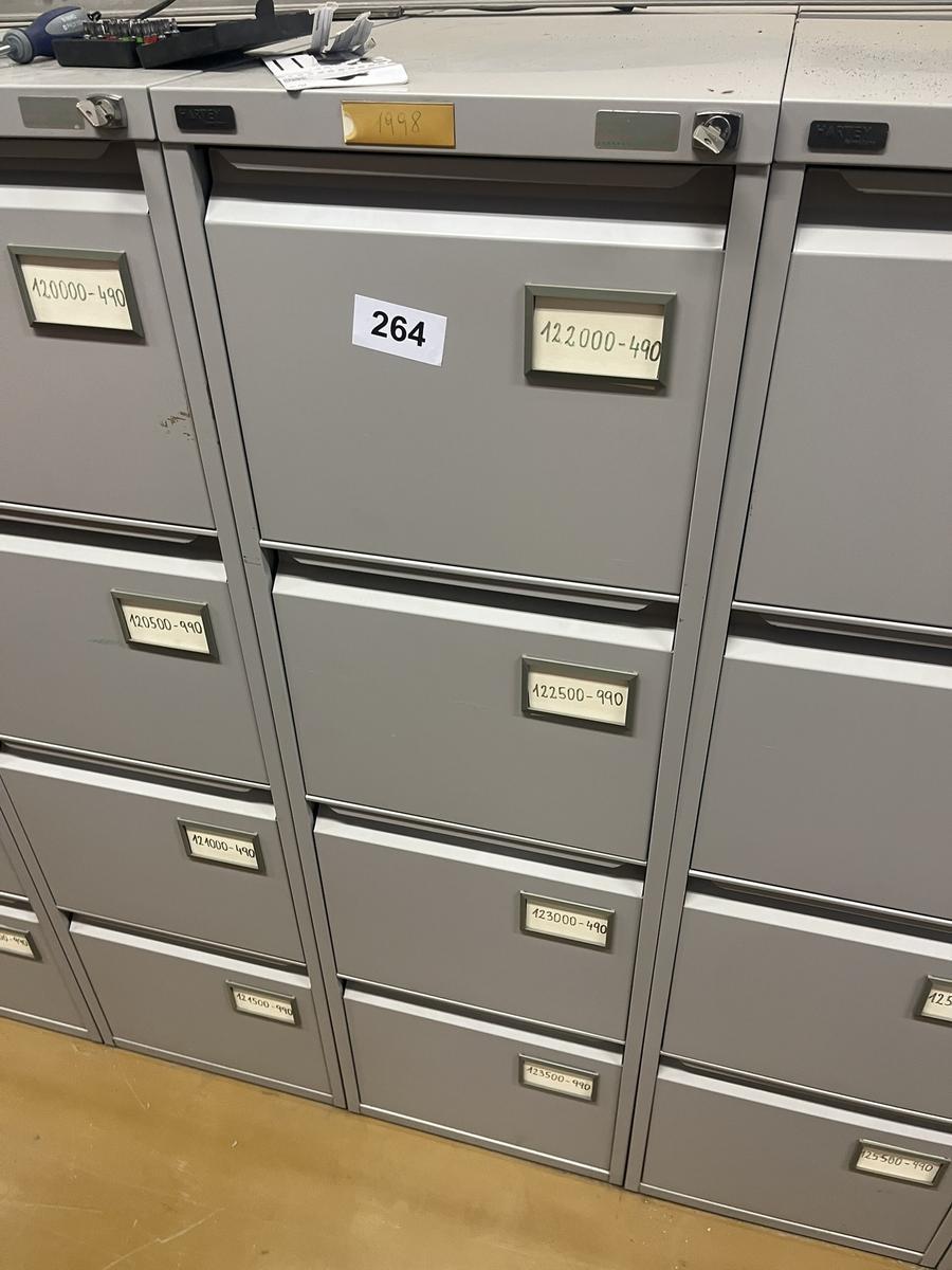 Blech - Werkzeugschrank mit 4 Auszugsladen, 133x40x62cm?d=2025-12-18 20:43:09