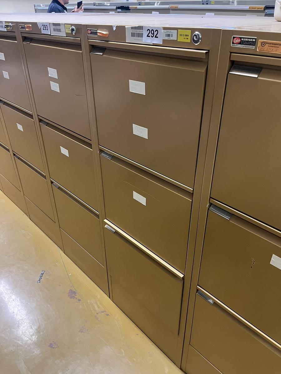 Blech - Werkzeugschrank mit 3 Auszugsladen, 140x52x65cm