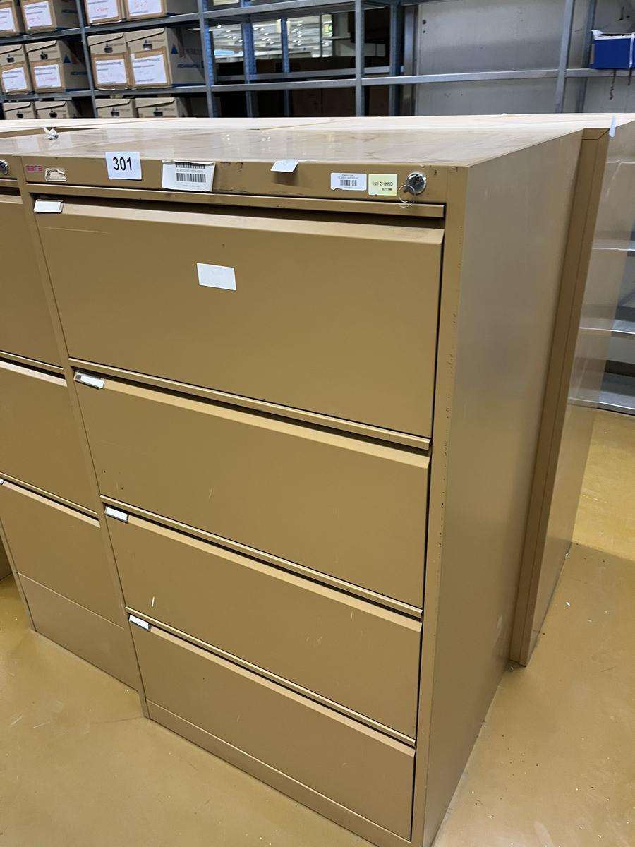 Blech - Werkzeugschrank mit 3 Auszugsladen, 140x80x65cm