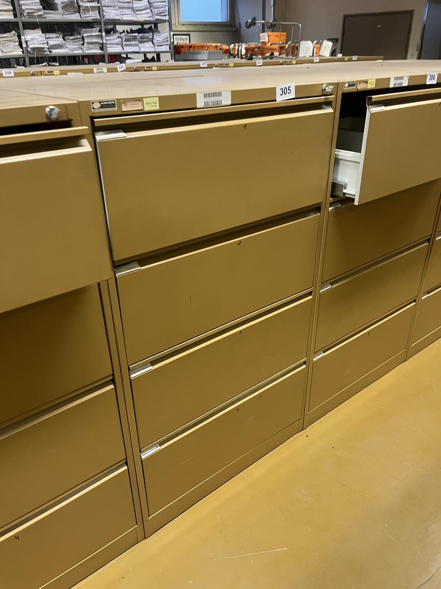 Blech - Werkzeugschrank mit 3 Auszugsladen, 140x52x65cm