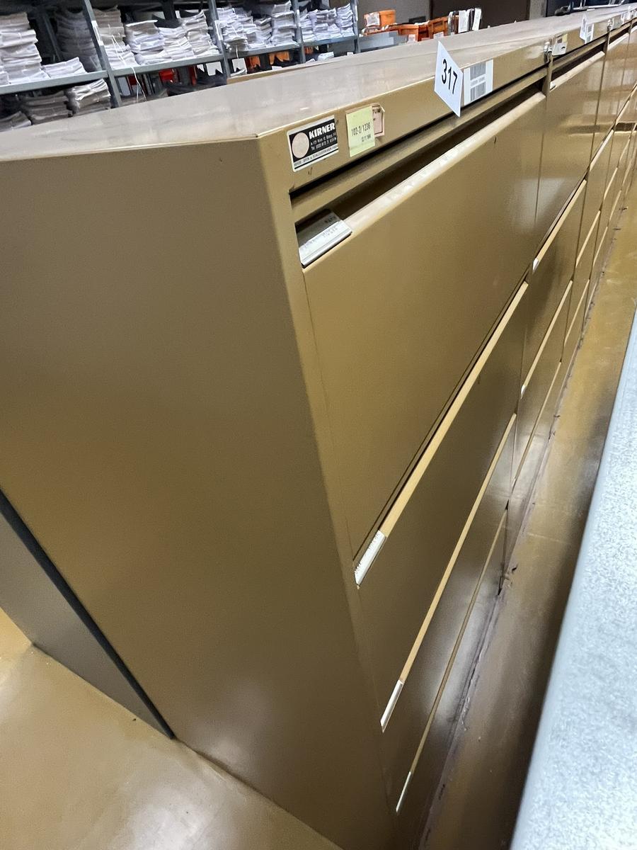 Blech - Werkzeugschrank mit 3 Auszugsladen, 140x52x65cm