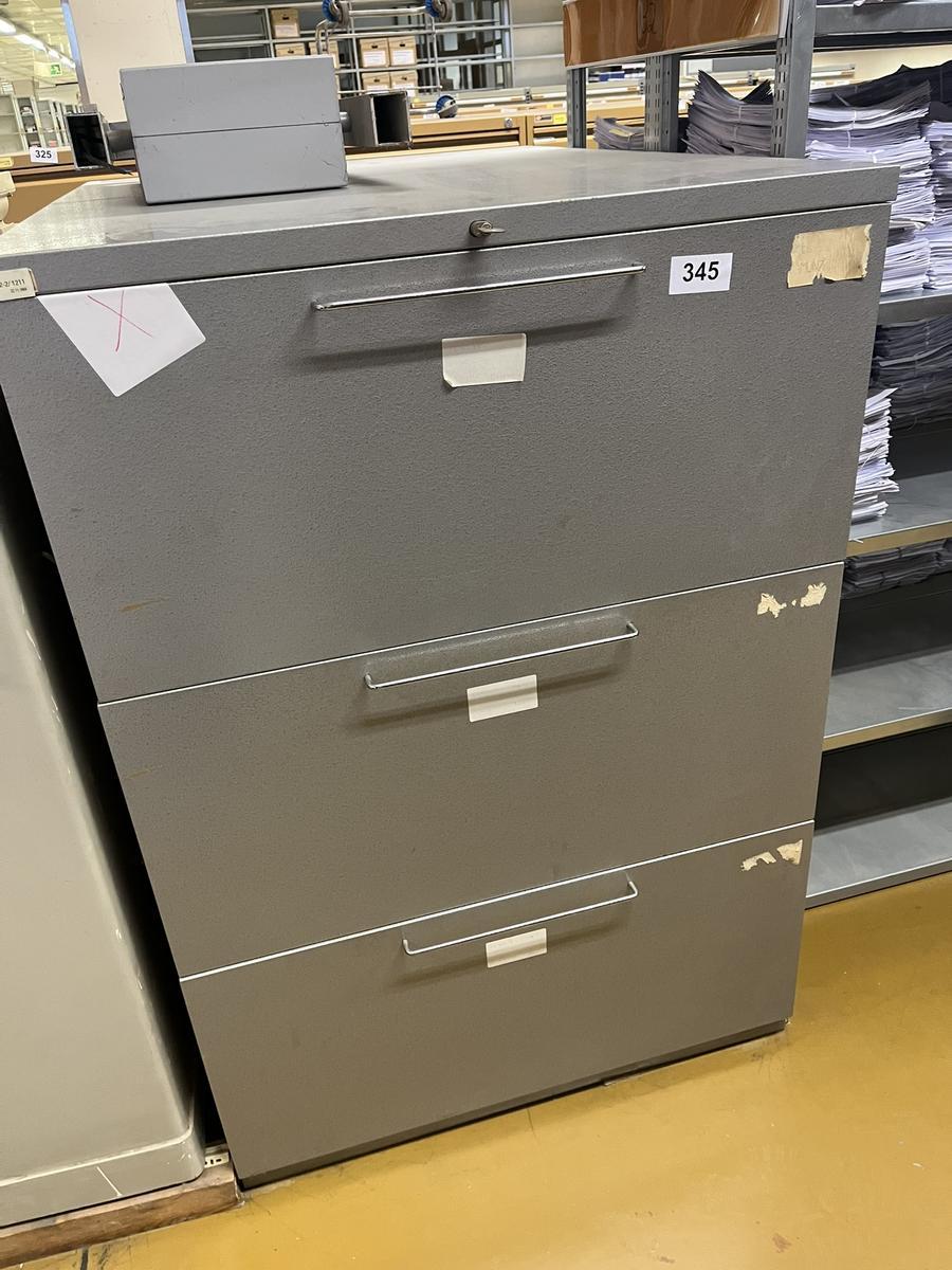 Blech - Werkzeugschrank mit 3 Auszugsladen, 92x64x135cm?d=2025-12-18 20:53:44