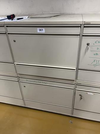 Bene 6ladiger Auszugsschrank, ca. 127x70x7cm Bene 6ladiger Auszugsschrank, ca. 127x70x7cm