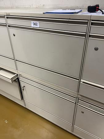 Bene 6ladiger Auszugsschrank, ca. 127x70x7cm Bene 6ladiger Auszugsschrank, ca. 127x70x7cm