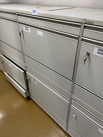 Bene 6ladiger Auszugsschrank, ca. 127x70x7cm Bene 6ladiger Auszugsschrank, ca. 127x70x7cm