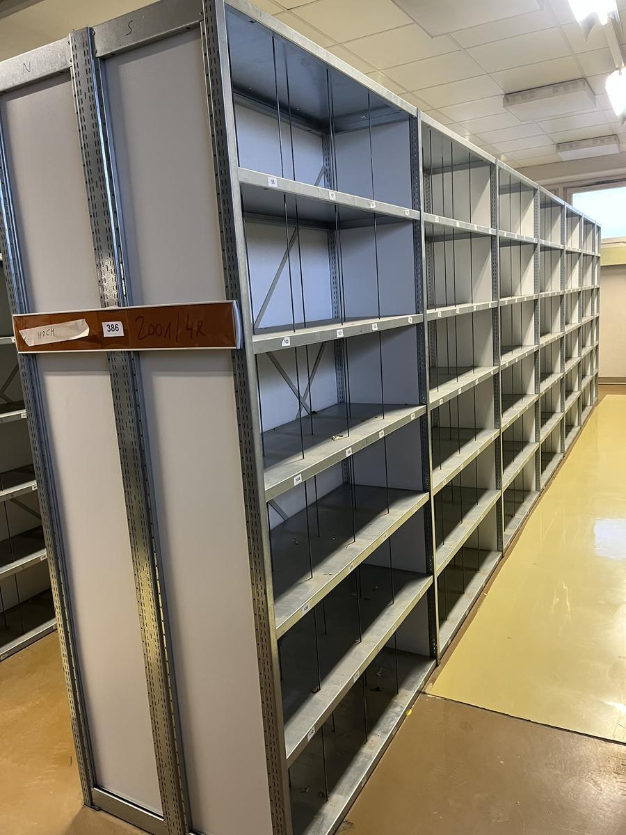 ca. 8.65 Laufmeter Steckregalanlage mit Fachb&ouml;den, 80cm tief, 224cm hoch?d=2025-12-18 20:50:08