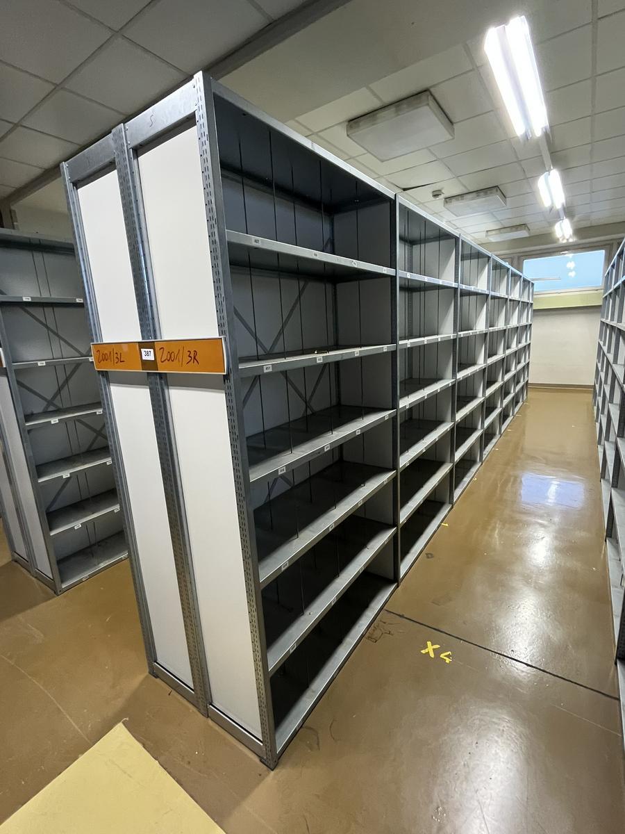 ca. 8.65 Laufmeter Steckregalanlage mit Fachb&ouml;den, 80cm tief, 224cm hoch?d=2025-12-18 20:51:06