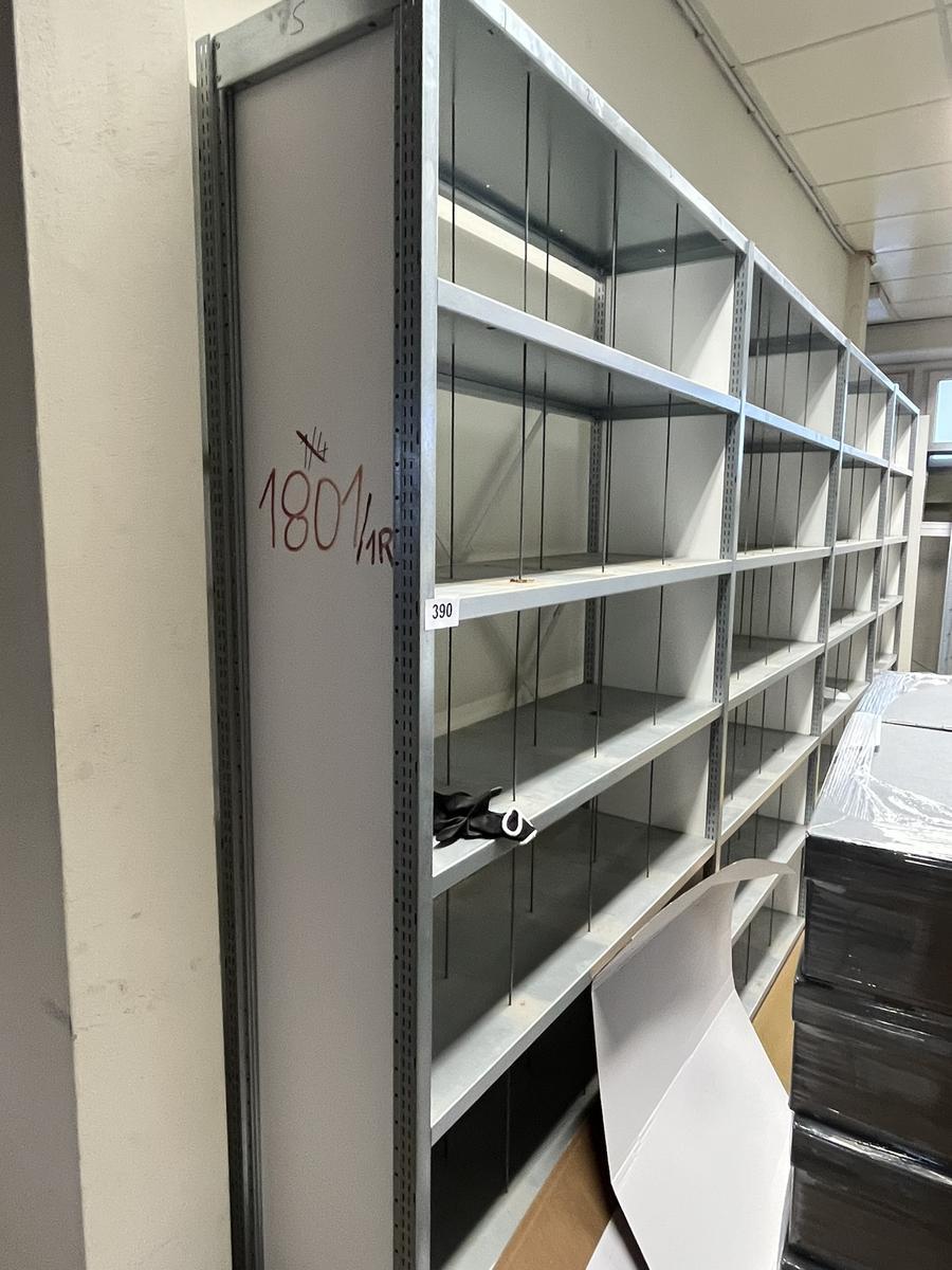 ca. 3.75 Laufmeter Steckregalanlage mit Fachb&ouml;den, 40cm tief, 224cm hoch?d=2025-12-18 20:51:06