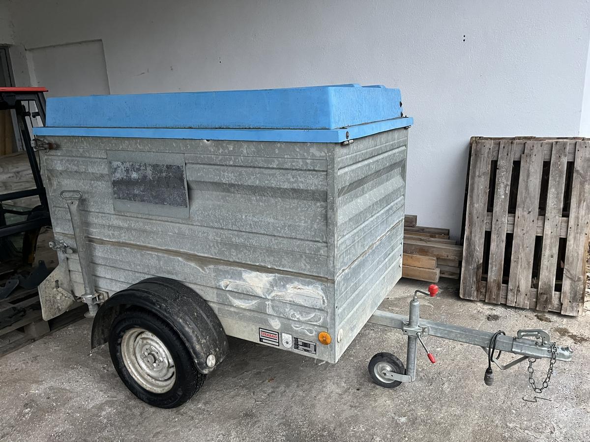 Humer Einachsanh&auml;nger mit 170kg Eigengewicht, 480kg Nutzlast, GG 650kg, 2770x1580mm, siehe Typenscheinkopie im Downloadbereich