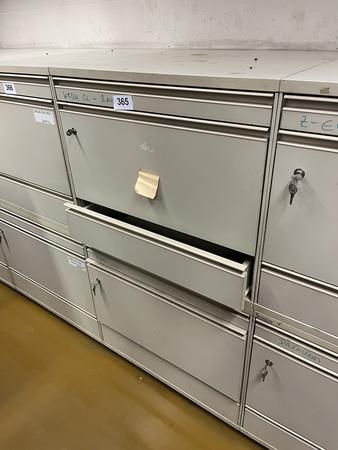 Bene 6ladiger Auszugsschrank, ca. 127x70x7cm