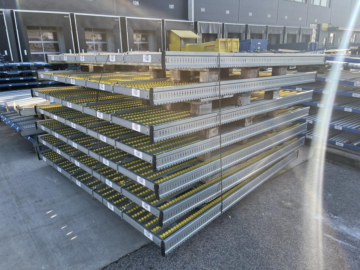 7 Stk. SCH&Auml;FER Rollregale f&uuml;r St&uuml;ckgut ca.243/270/15 cm?d=2026-01-13 17:52:13