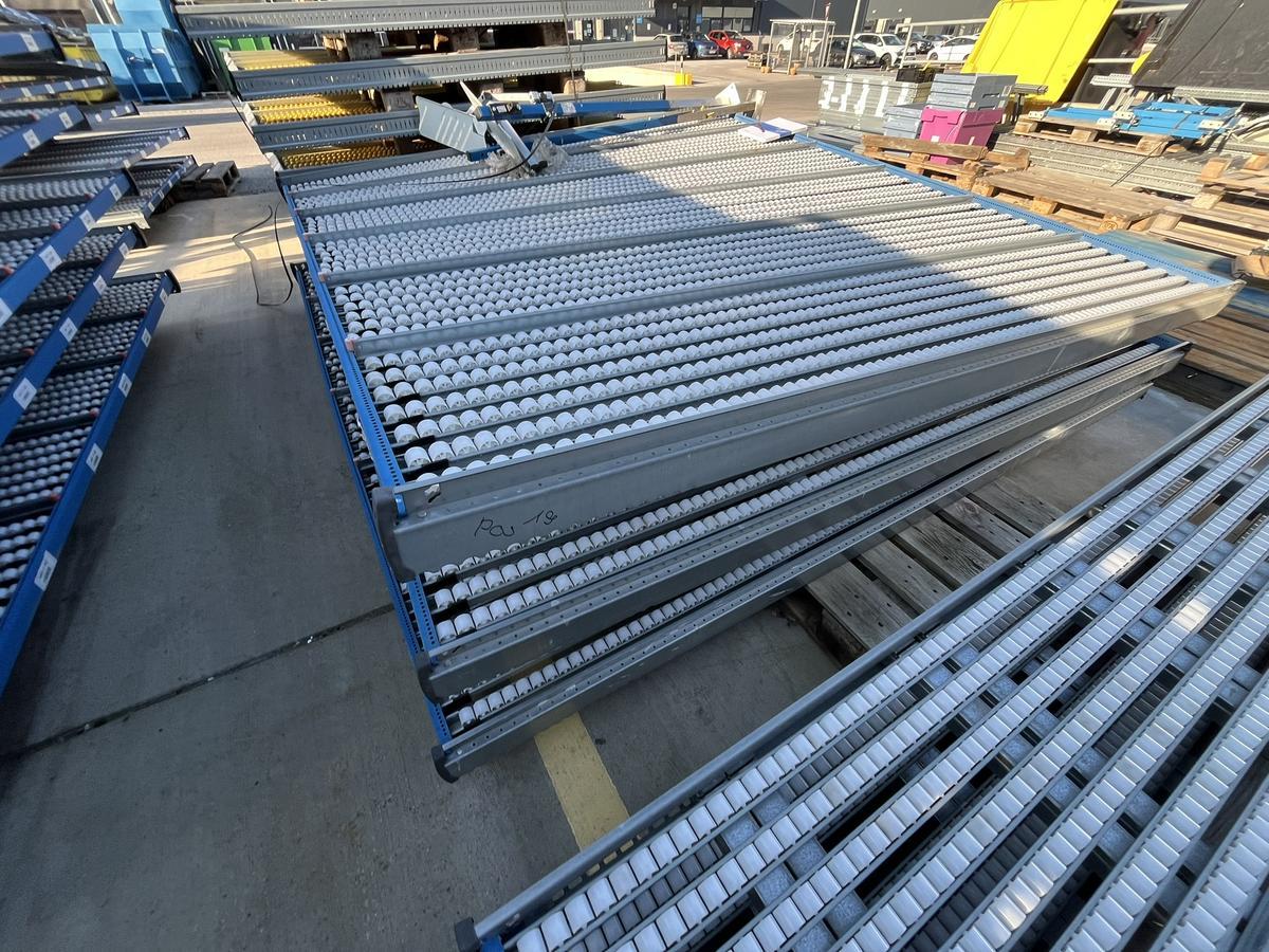 5 Stk.BITO Rollregale f&uuml;r St&uuml;ckgut 270/250/13 cm