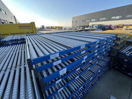 9 Stk.BITO Rollregale f�r St�ckgut 270/250/13 cm