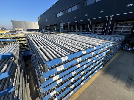 7 Stk.BITO Rollregale f�r St�ckgut 270/250/13 cm