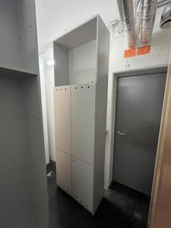 Aktenschrank offen, ca. 80x35x260cm