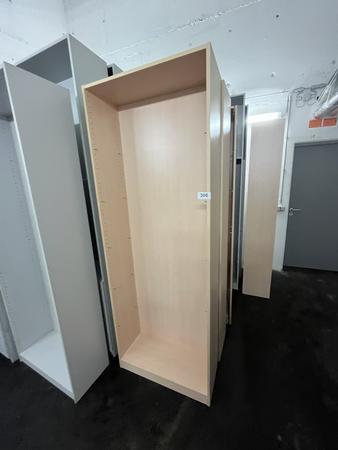 4 Stk. Aktenschr�nke, offen, 80x34x220cm & 1 Stk. Aktenschrank offen 60x34x220cm