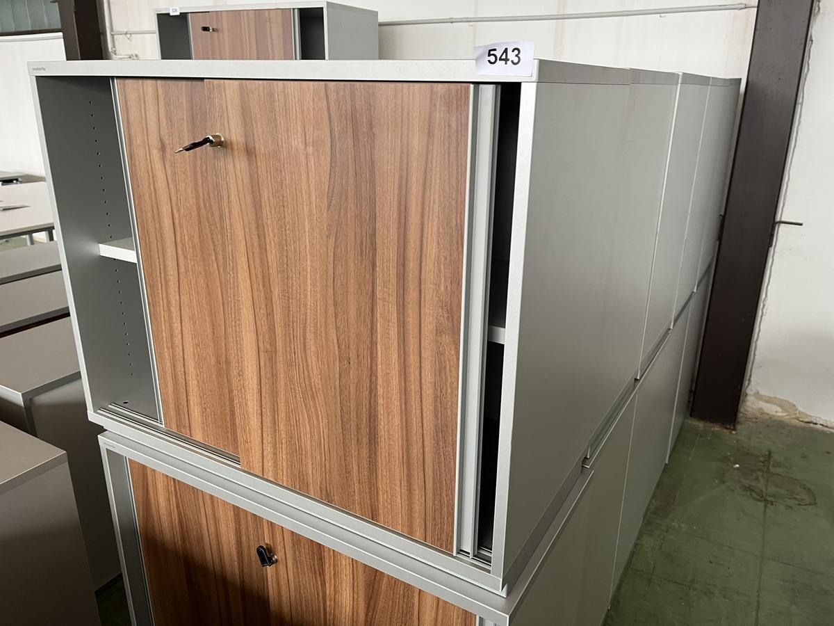 Neud&ouml;rfler Aktenschrank 100/80/45 cm 2 Ordnerh&ouml;hen