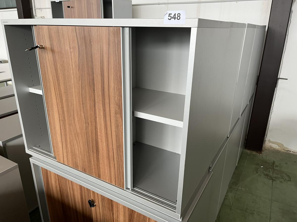 Neud&ouml;rfler Aktenschrank 100/80/45 cm 2 Ordnerh&ouml;hen