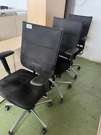 3 St�ck Grammer B�rodrehst�hle Exklusiv