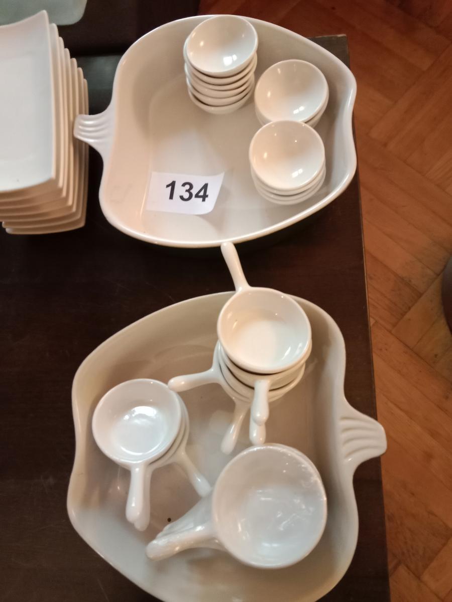 54 teiliges Porzellanset Tapas