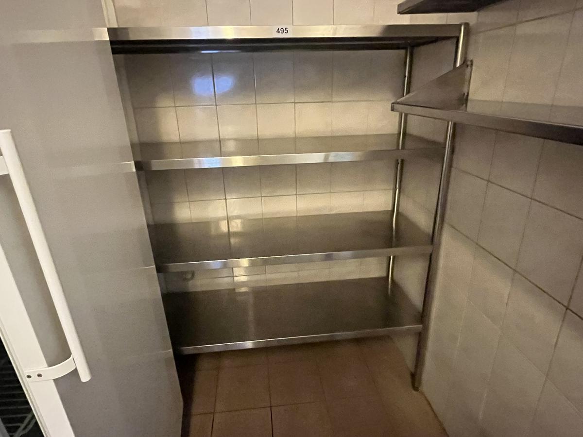 2 St&uuml;ck Regale Edelstahl  1x 160 cm - 1 x 180 x 48 cm?d=2026-01-30 01:37:47