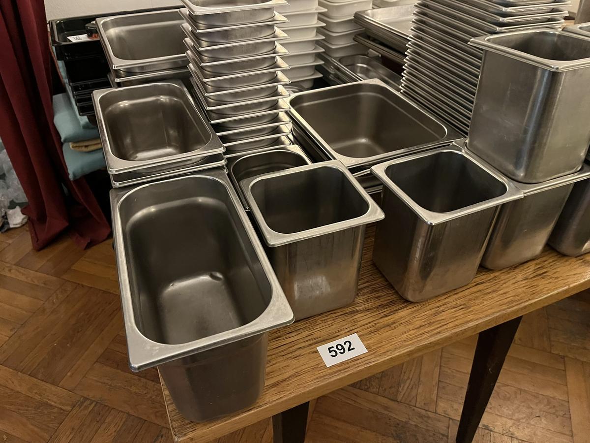 48 teiliges GN Beh&auml;lterset in diversen Gr&ouml;&szlig;en 1/3,1/4,1/2